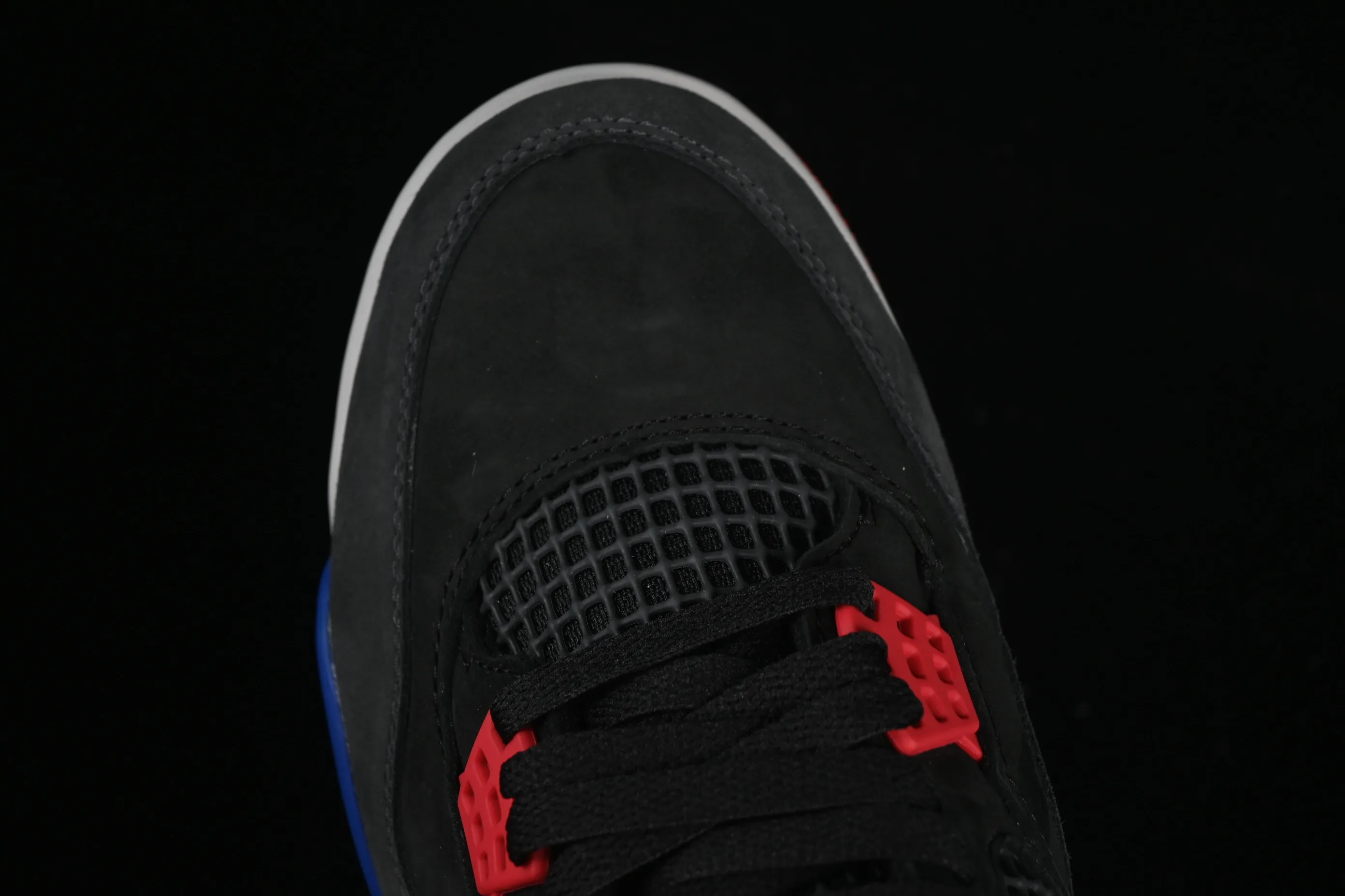 All categories Air Jordan Jordan series basketball shoes Air Jordan 4 OG version Air Jordan 4 Retro "Lase" AJ4 Joe 4 black gray blue color FV5029-003